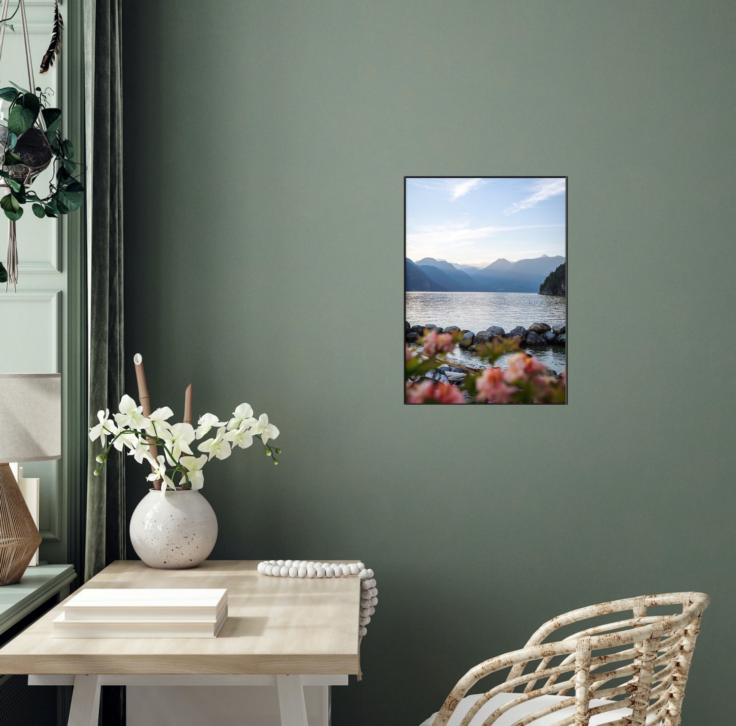Vancouver Ocean, Mountains and Wildflowers