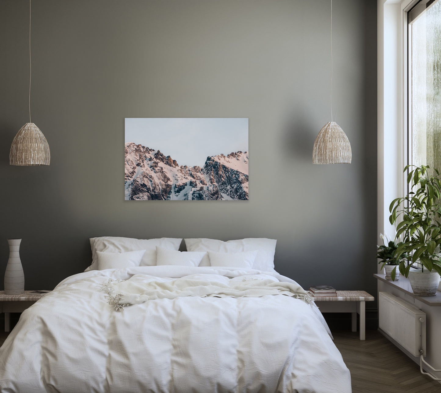 That pink glow on the snowy mountain peaks of Pemberton was just dreamy.