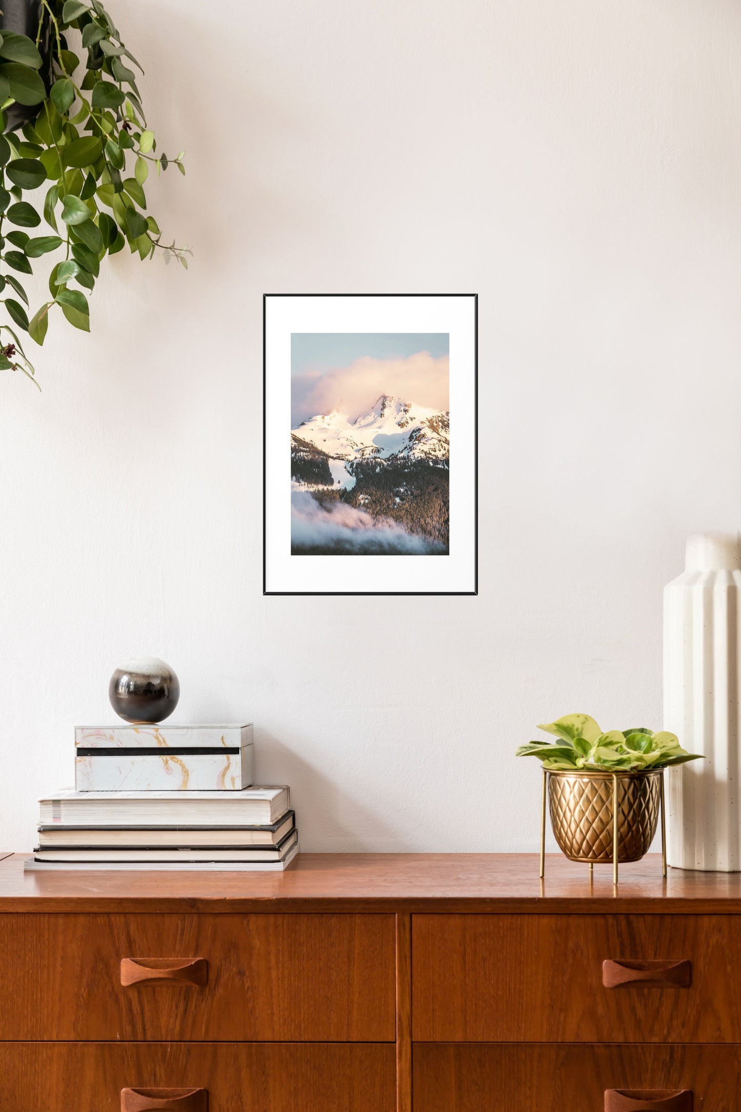 Whistler Mountain Pastel Sunset in 8x10"