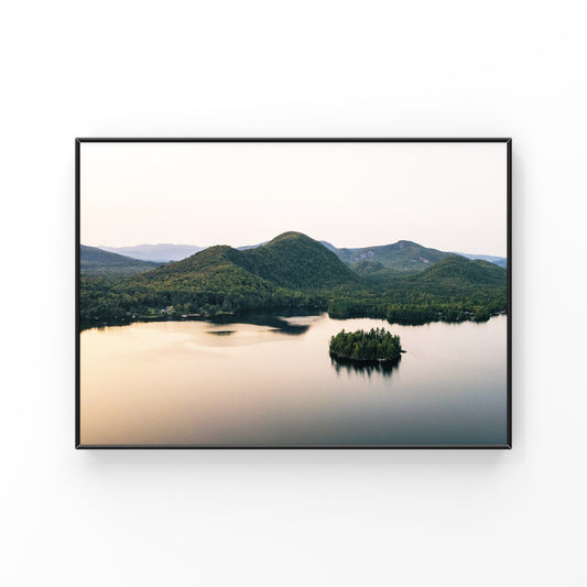 Laurentian Mountains Sunset Print