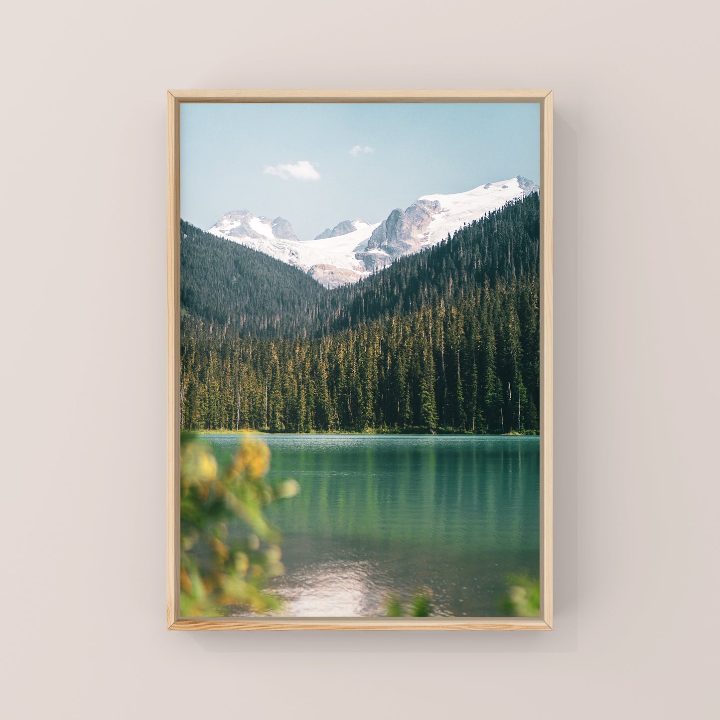 Rêve de montagne des lacs Joffre