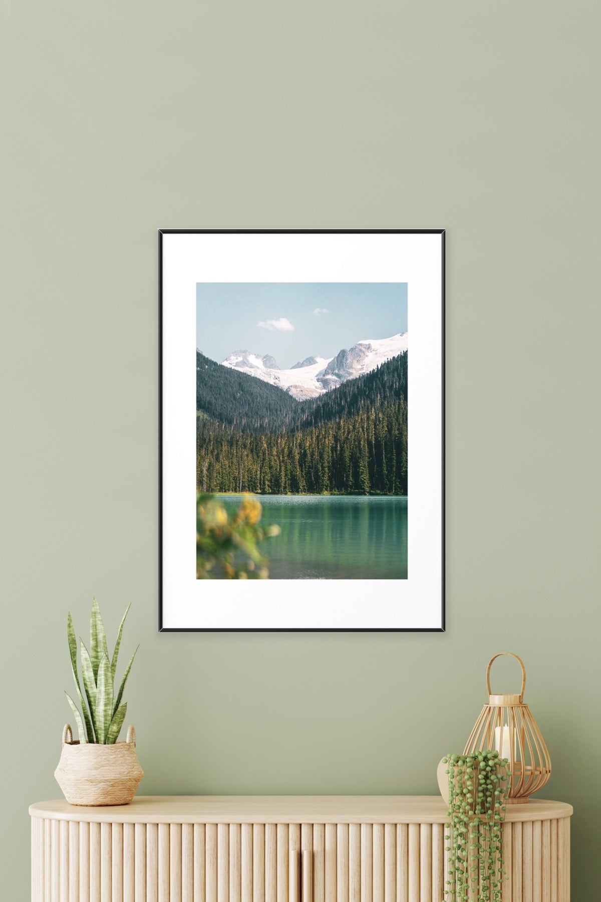 Rêve de montagne des lacs Joffre
