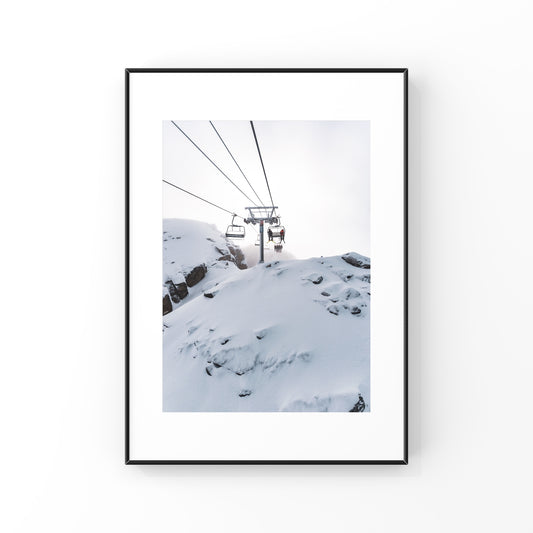 Whistler Peak in the Clouds