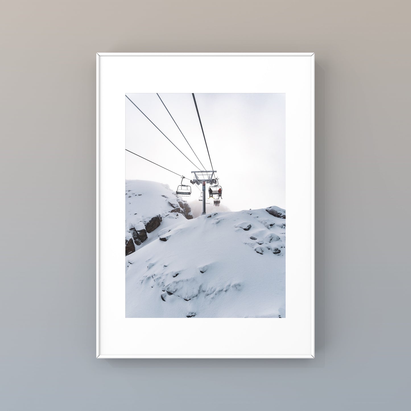 Whistler Peak in the Clouds