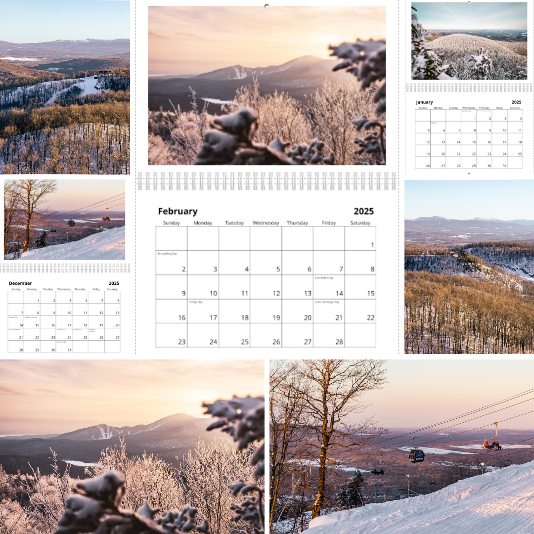 2025 Calendar - Quebec Landscape Photography