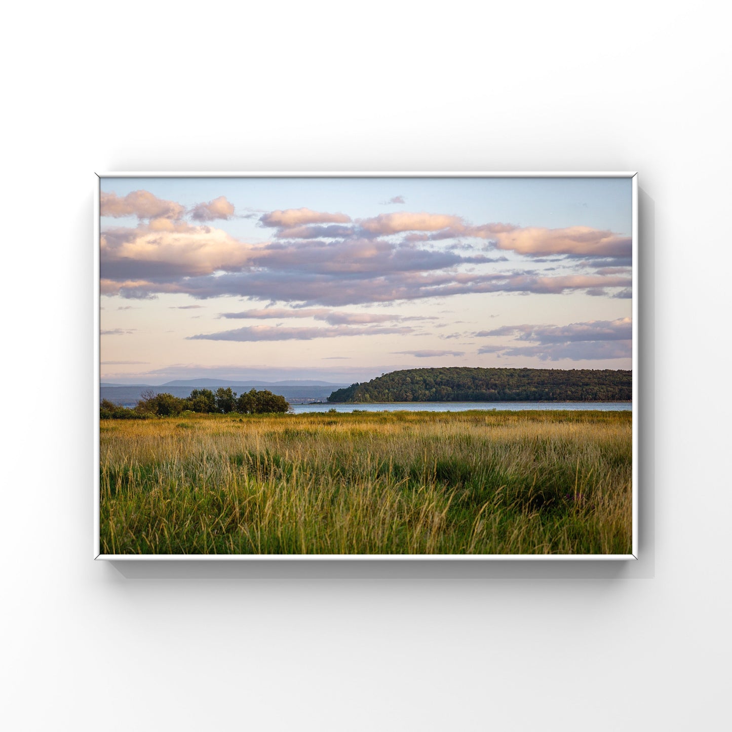 Photography print of a Quebec sunset in the country side