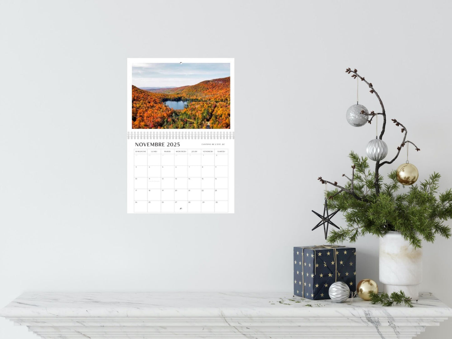 2025 Calendar - Quebec Landscape Photography