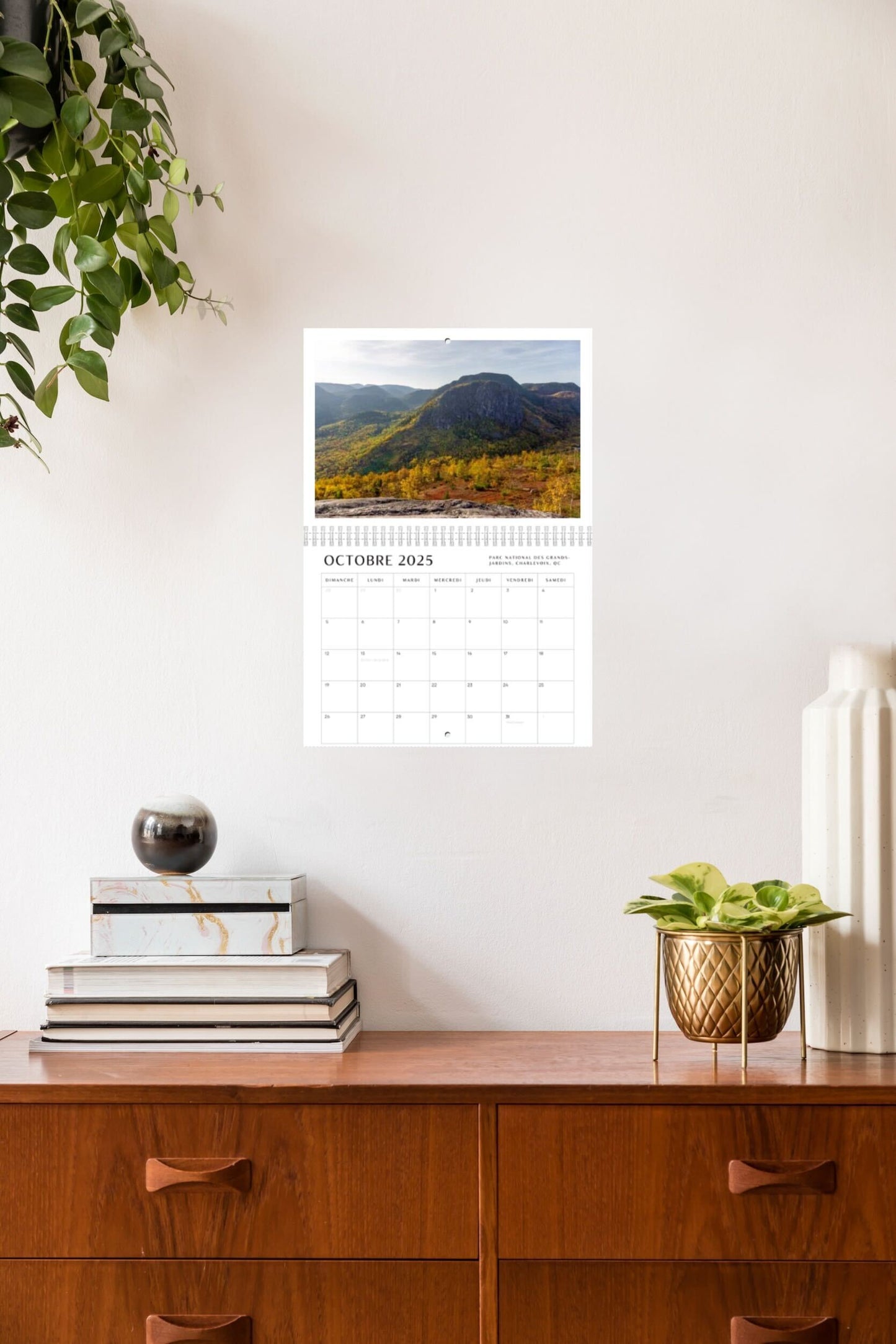 2025 Calendar - Quebec Landscape Photography