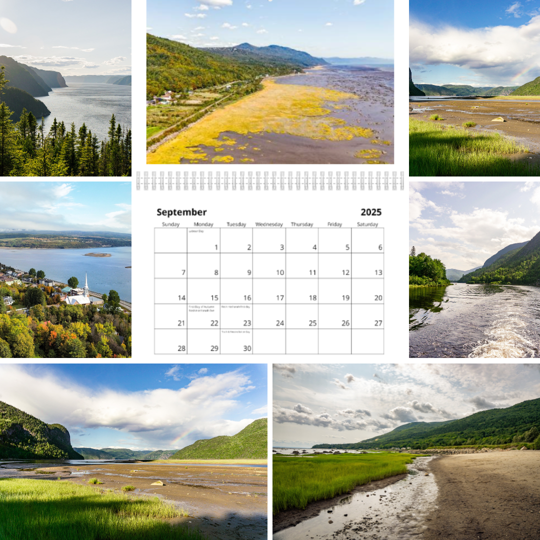 2025 Calendar - Quebec Landscape Photography