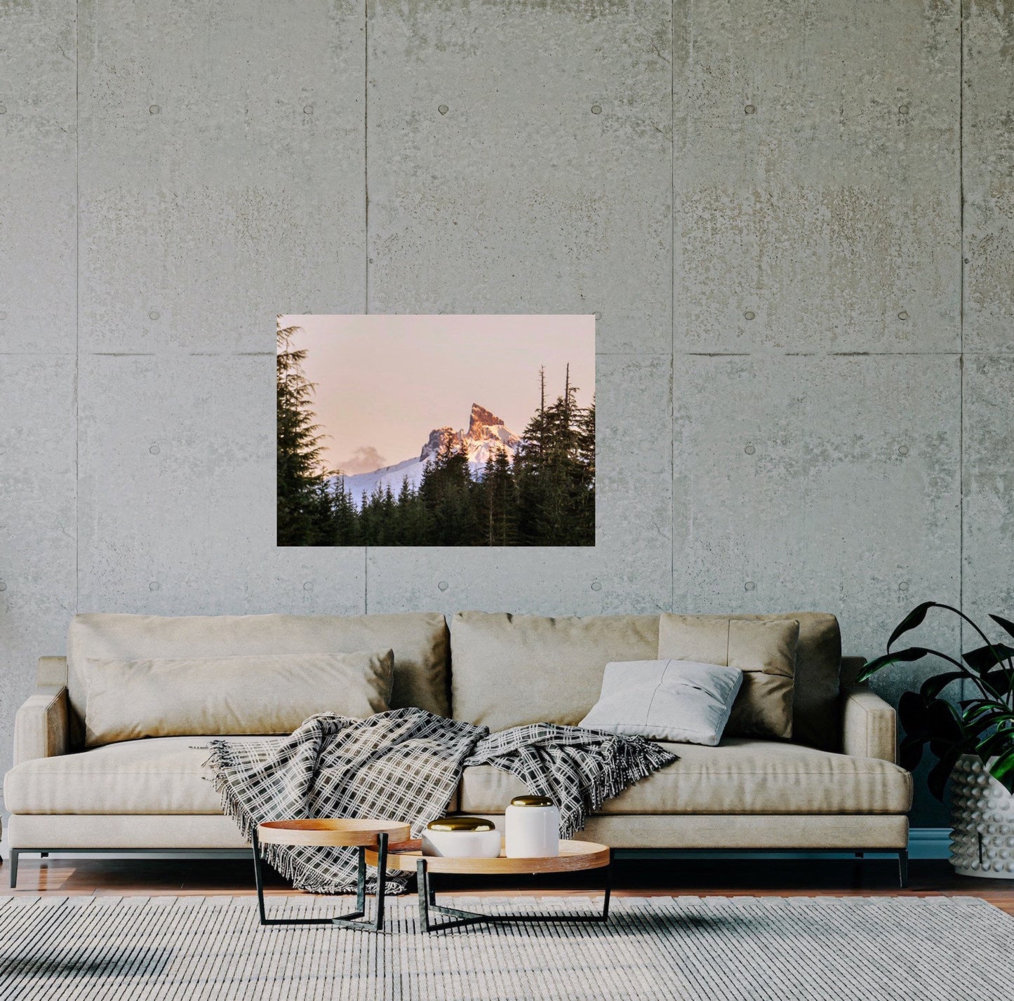 Sunset on Black Tusk