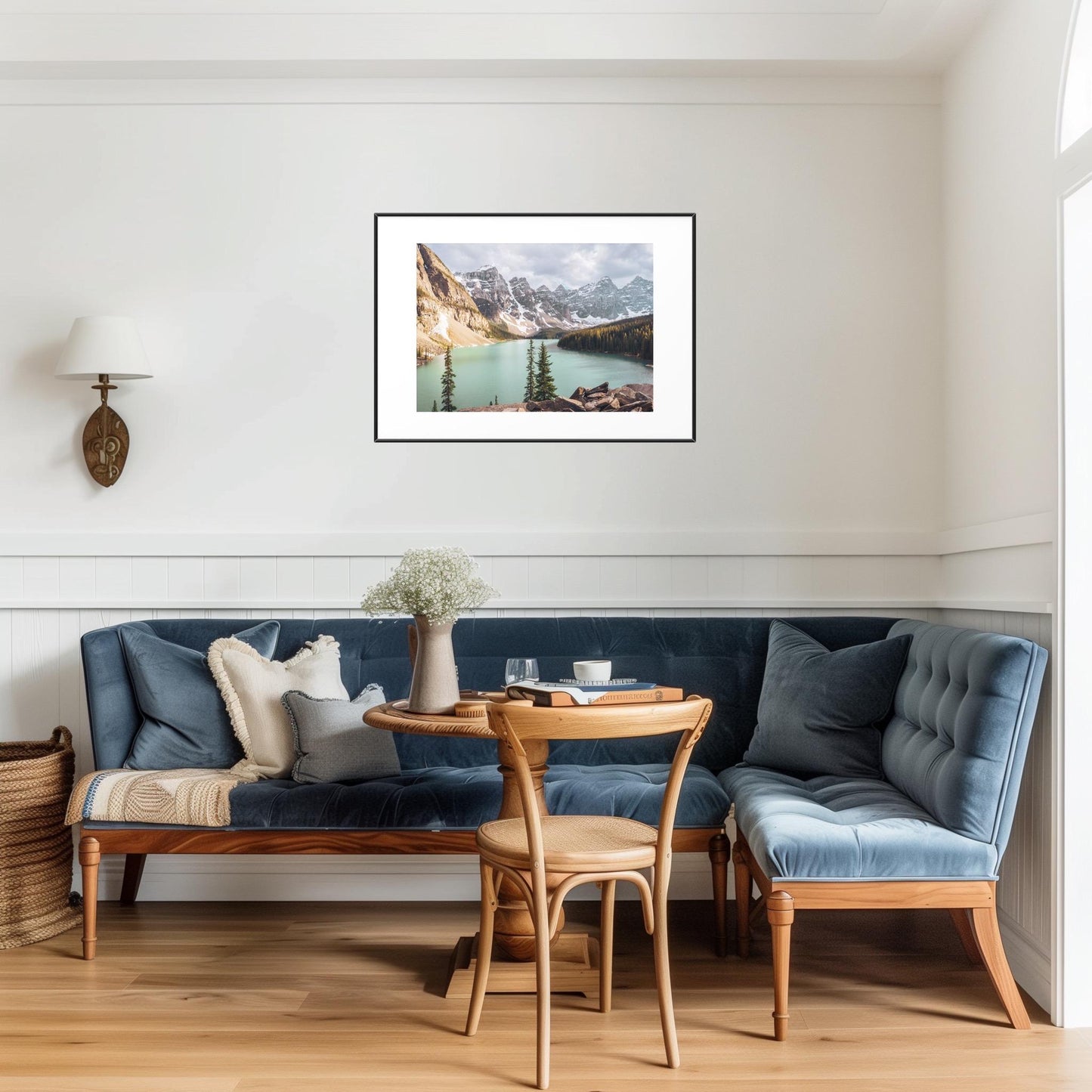 Moraine Lake Mountain Range