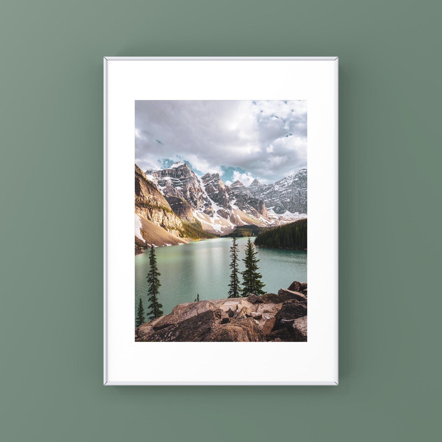 Moraine Lake Photo Print in 8x10"